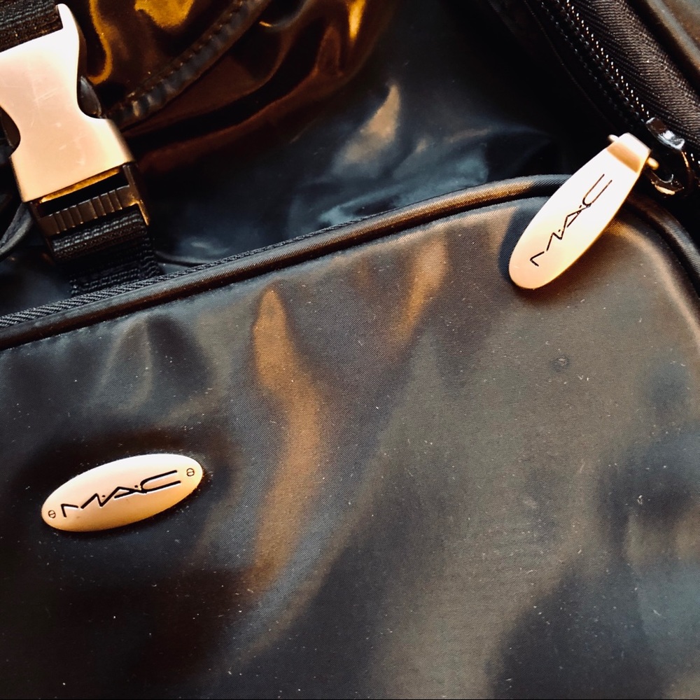 MAC Cosmetics black backpack - Picture 3 of 4